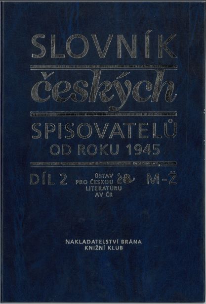 Slovník českých spisovatelů od roku 1945